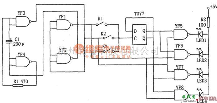 专用测量/显示电路中的磁带运动方向显示器  第1张