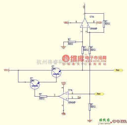 数字电路中的3dd13调整管恒流源电路图  第1张