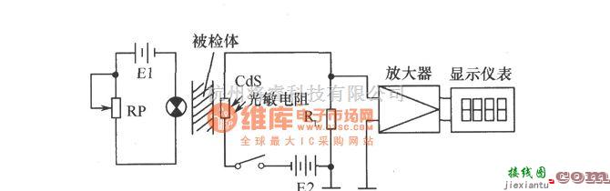 光敏电阻中的比色计和浓度计电路  第1张