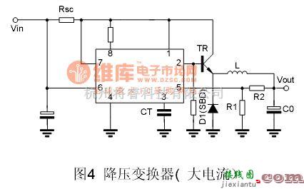 单片机制作中的MC34063应用电路降压变换器（大电流）  第1张