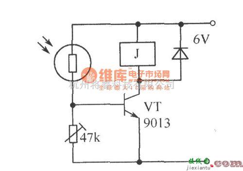 光敏电阻中的光控继电器  第1张