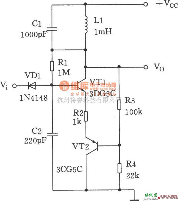 信号产生器中的共射共基振荡器  第1张