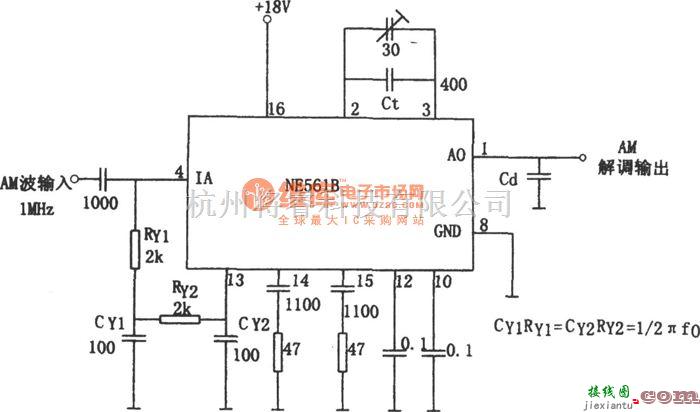 无线接收中的由NE561B构成的双边带调制解调器  第1张