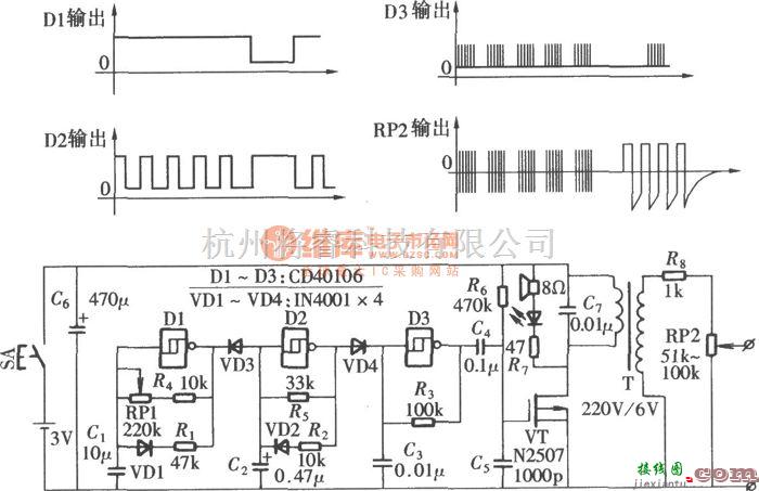 仪器仪表中的家用穴位电疗仪  第1张