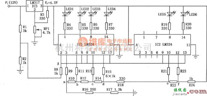 仪器仪表中的LED显示电子电压表  第1张