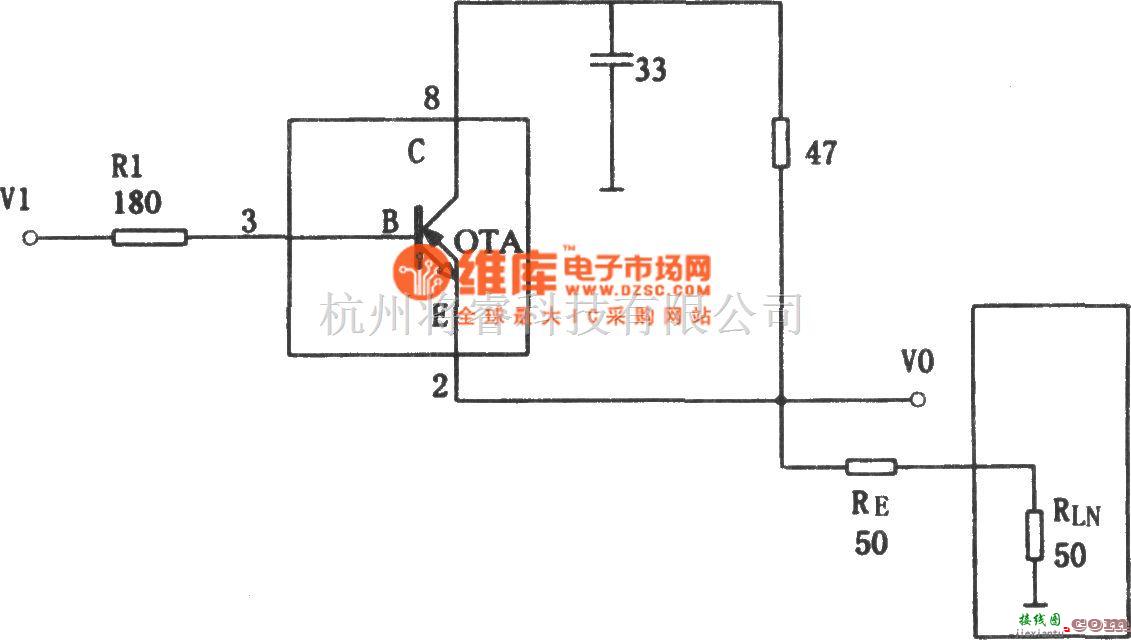 宽带放大中的极宽带大电流缓冲器  第1张