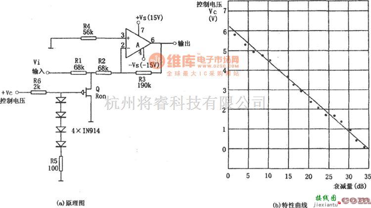 增益可调放大中的压控增益放大器(LM307)  第1张