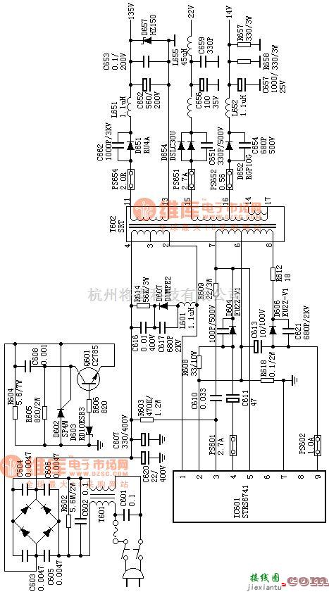 电源电路中的绝对可用A4开关电源：sony F29电源(A4)  第1张