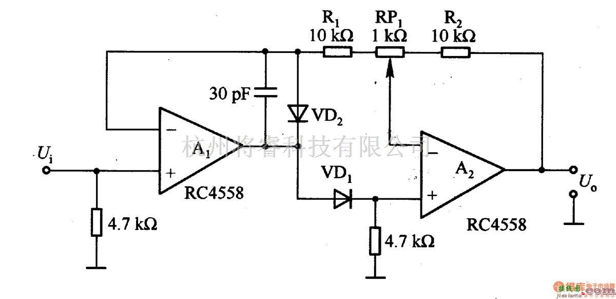 基础电路中的1·26  双波线性检波电路 第1张