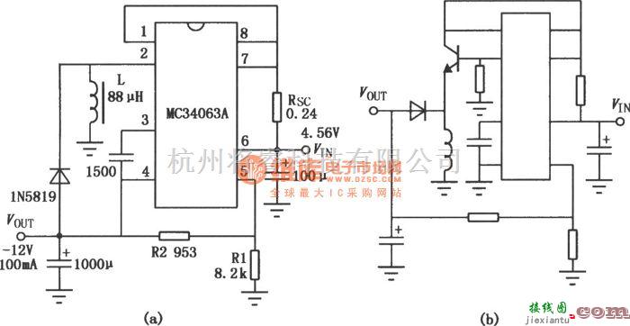 DC-DC中的MC3406A反转式DC—DC变换器  第1张