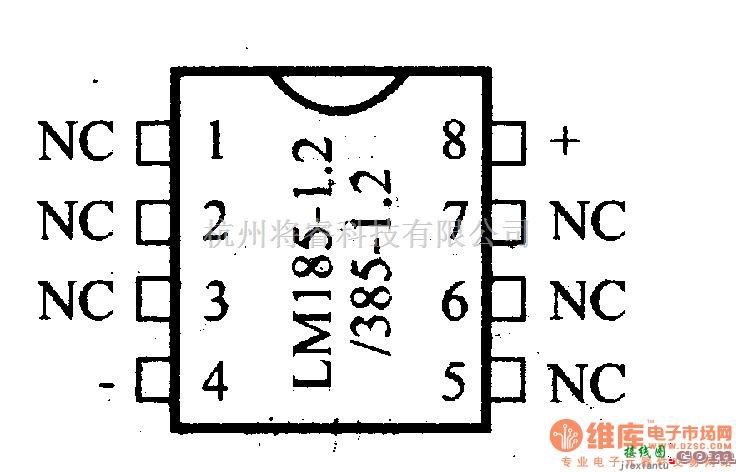 电源电路中的调压器.DC-DC电路和电源监视器引脚及主要特性 LM185/285/385  第2张