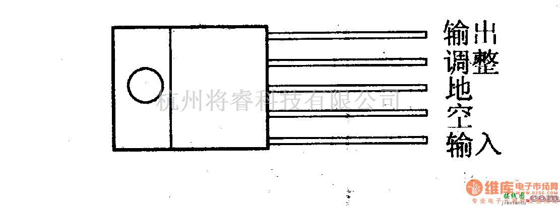 电源电路中的调压器.DC-DC电路和电源监视器引脚及主要特性 W4920 稳压器系列  第2张