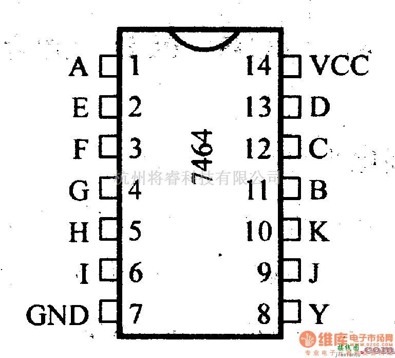 数字电路中的74系列数字电路74LS640/641等八总线收发器  第3张