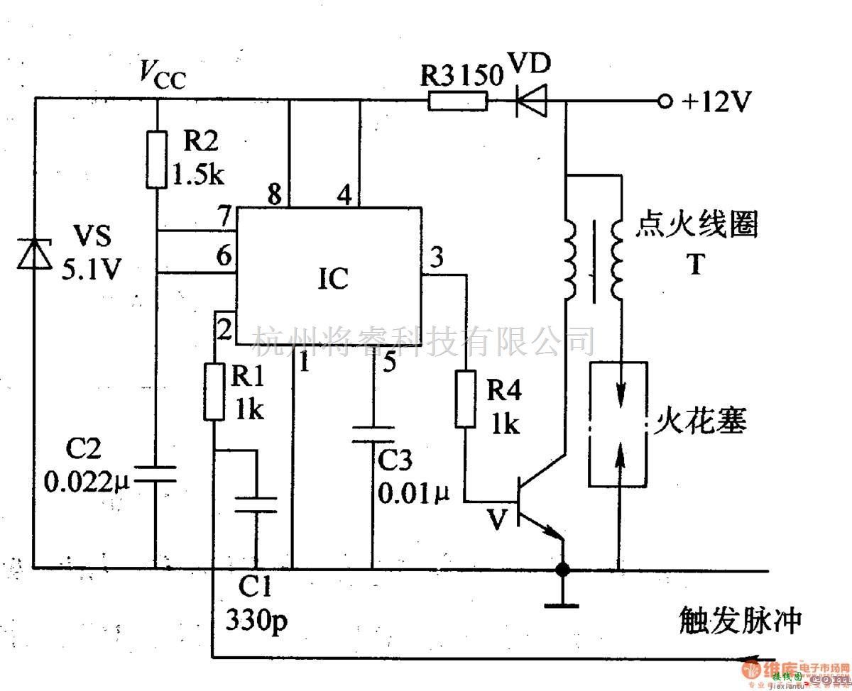 稳压电源中的摩托车电子点火器  (一) 第1张