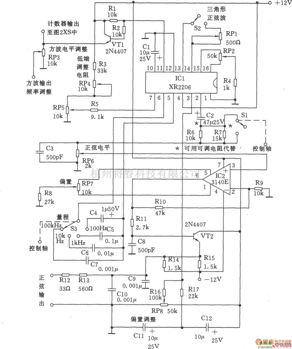 函数信号产生器中的通用函数发生器  第1张