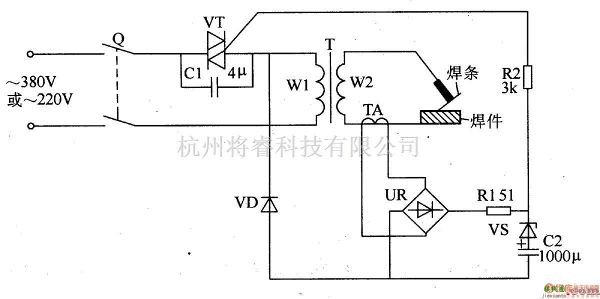 控制电路中的电焊机空载节电器  五 第1张