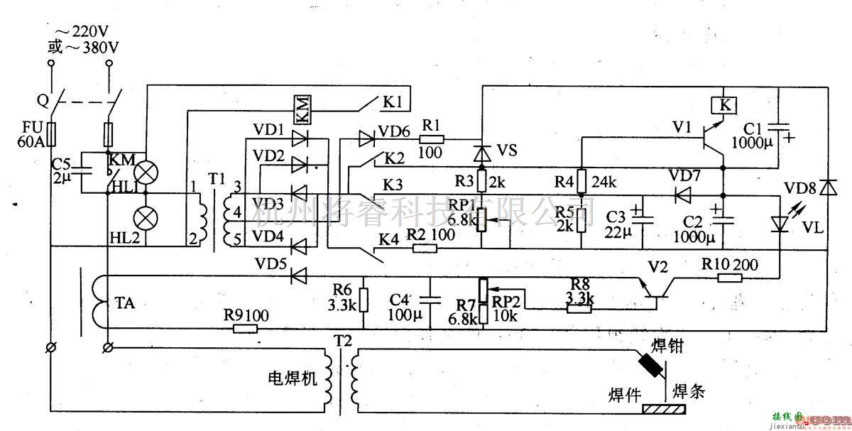 控制电路中的电焊机空载节电器  十二 第1张