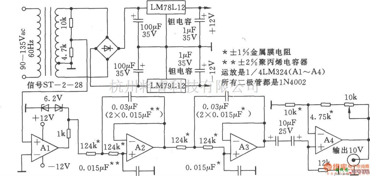 正弦信号产生中的输出稳定的正弦波信号源  第1张