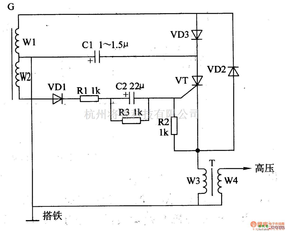 稳压电源中的摩托车电子点火器  二 第1张