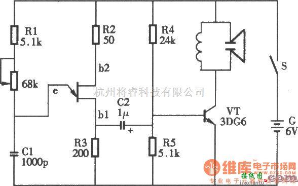 防害中的超声波电子驱鼠器电路  第1张