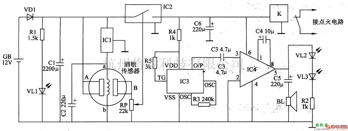 仪器仪表中的酒后驾车限制器  三 第1张