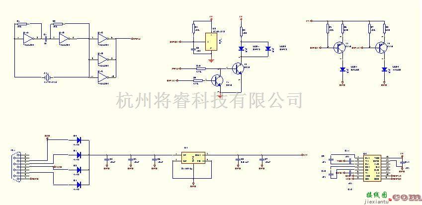 单片机制作中的串口转红外的电路  第1张