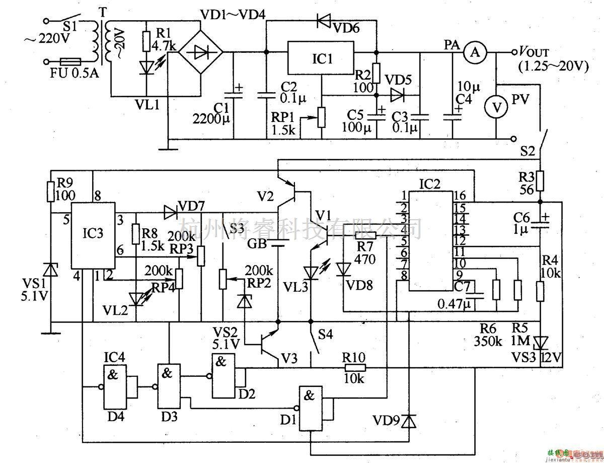 电源电路中的多功能充电器  十 第1张