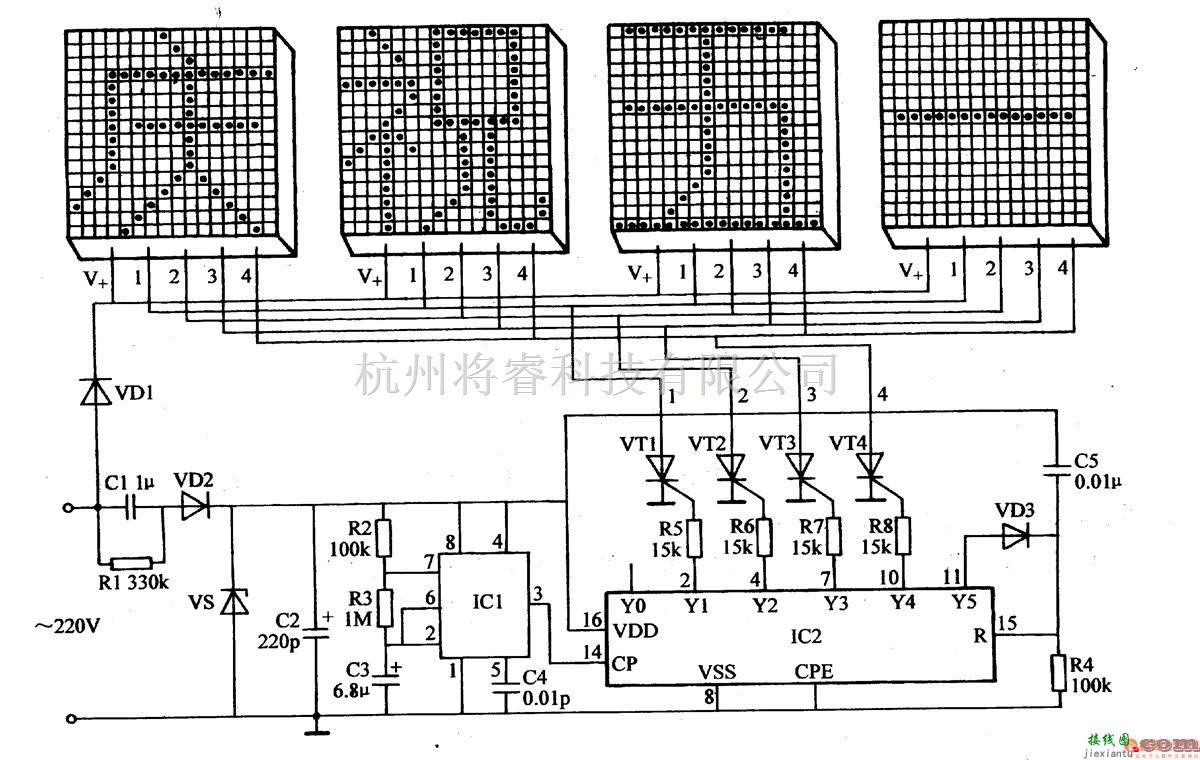 灯光控制中的LED节日宇灯控制器  第1张