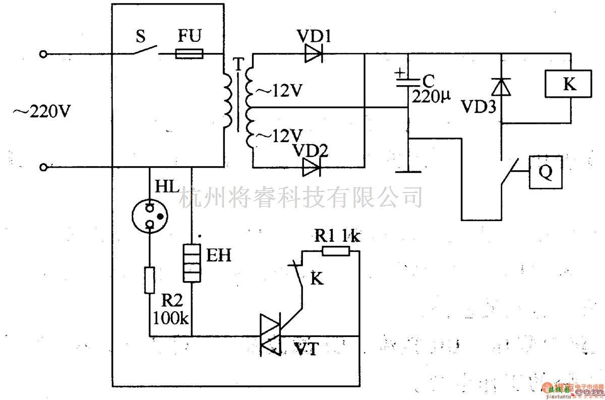 自动控制中的电烤箱温度控制器  第1张