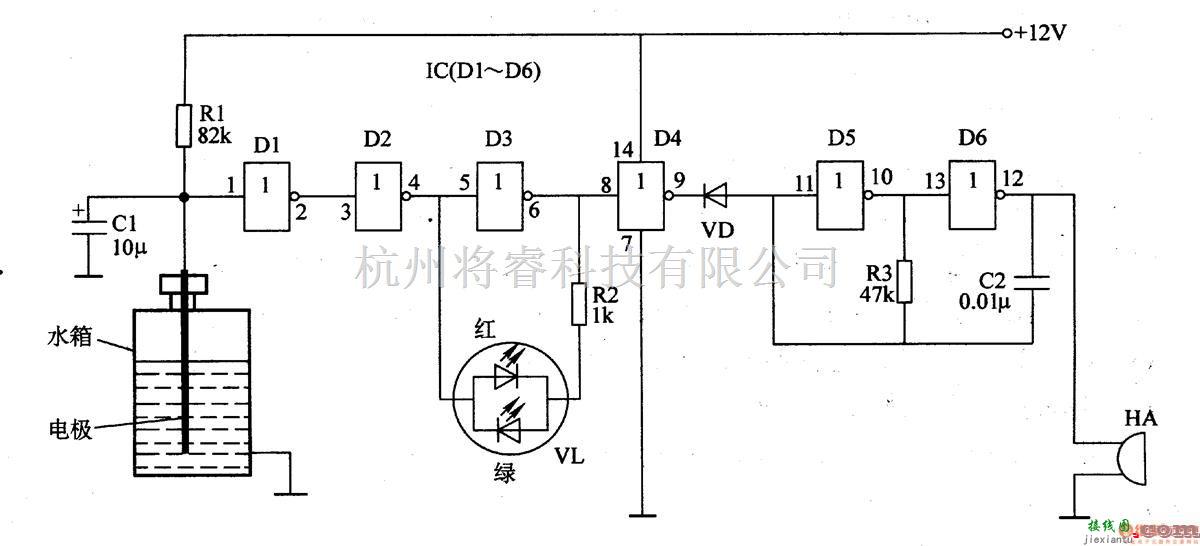 报警控制中的发动机缺水报警器  四 第1张