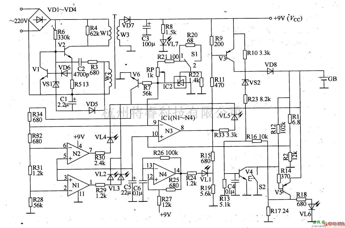 电源电路中的多功能充电器  九 第1张