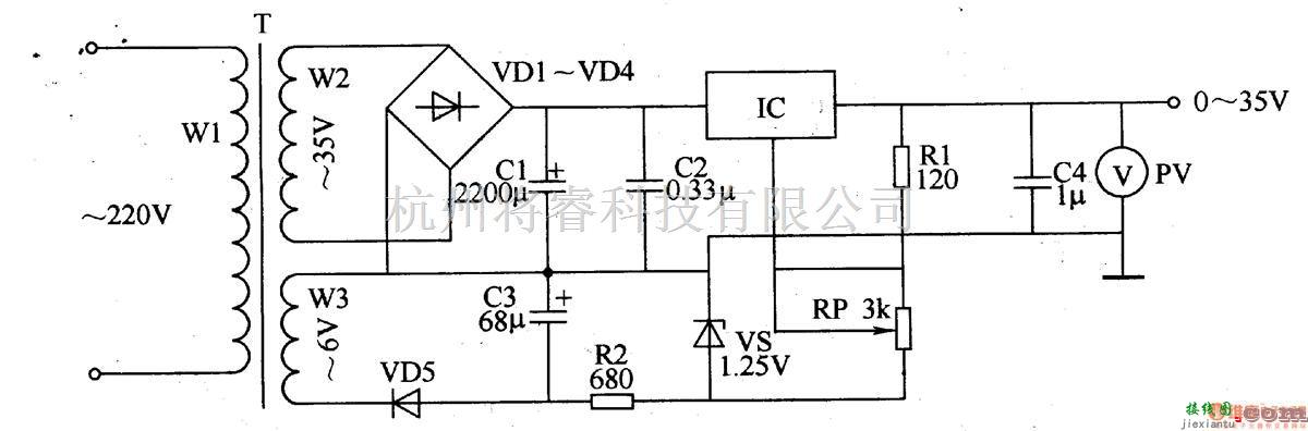电源电路中的可调直流稳压电源 七  第1张
