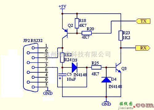 单片机制作中的利用PC的RS232口控制LED灯  第3张