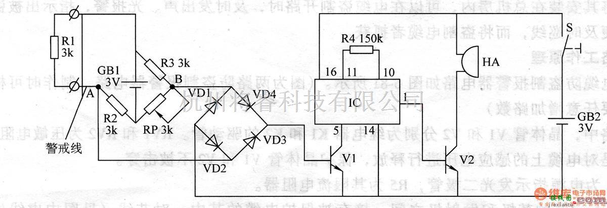 报警控制中的电桥式防盗报警器 四  第1张