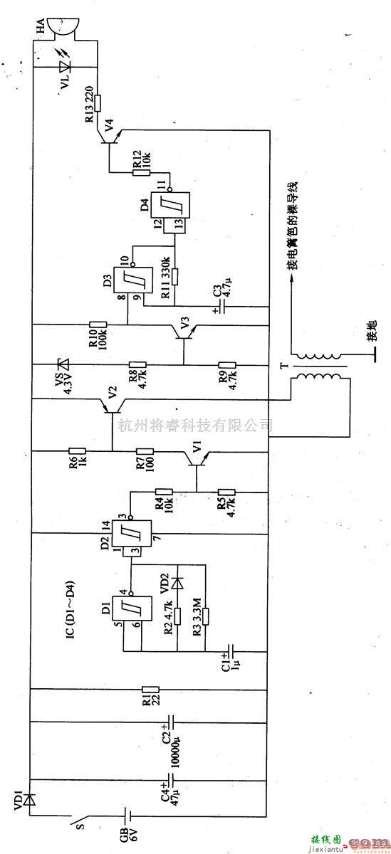 电机控制专区中的电围栏控制电路 四  第1张