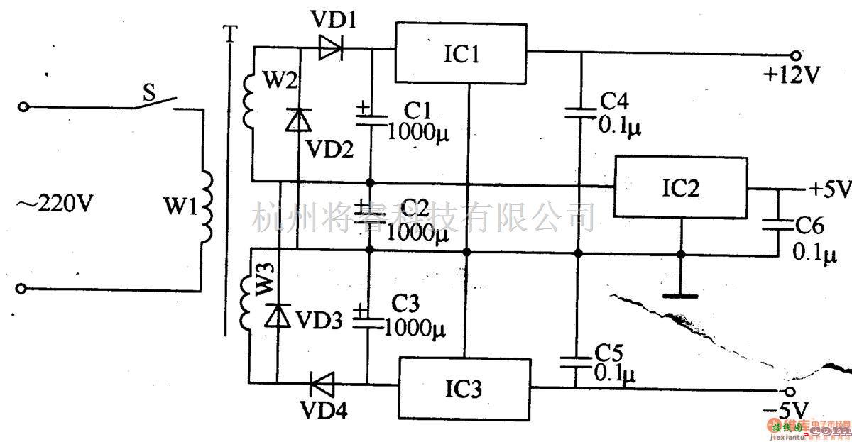 电源电路中的固定直流稳压电源 二  第1张