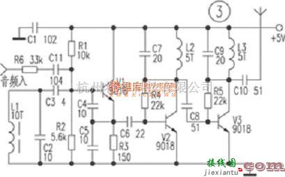 无线发射中的业余调频发射电路集萃  第3张