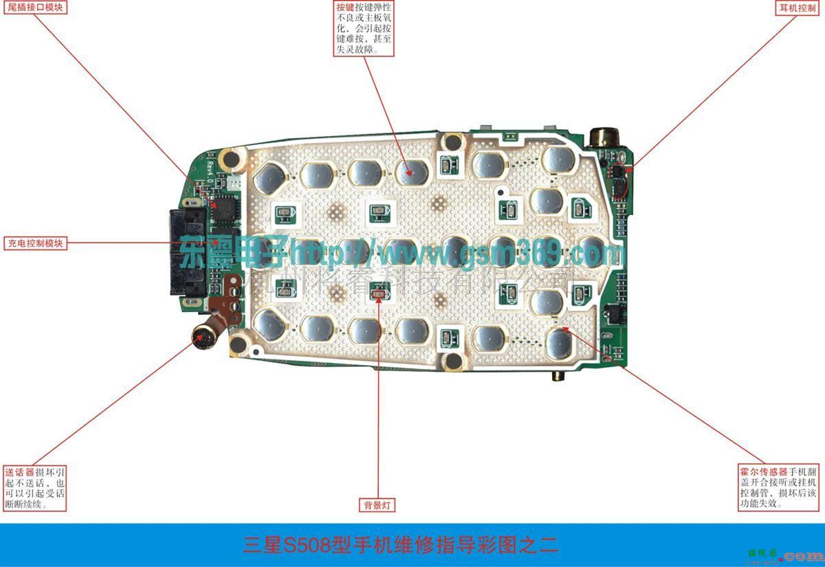 手机维修中的三星S300/S308手机维修实物图（二）  第1张