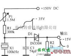 振荡电路中的100kHz晶体二极管弛张振荡器  第1张