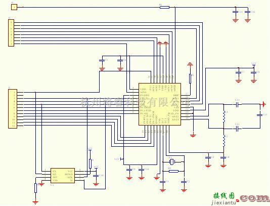 无线发射中的2.4GB无线模块24E01典型电路  第1张