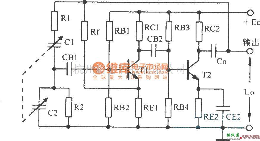 振荡电路中的RC桥式振荡器及其等效电路  第1张