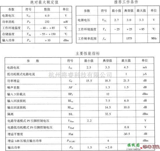 GPS接收电路中的基于μPC8211Tk的GPS接收LNA电路  第2张