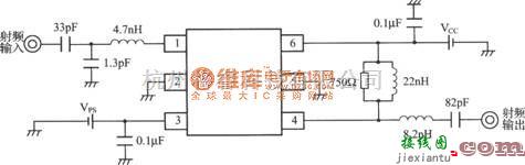 GPS接收电路中的基于μPC8211Tk的GPS接收LNA电路  第1张