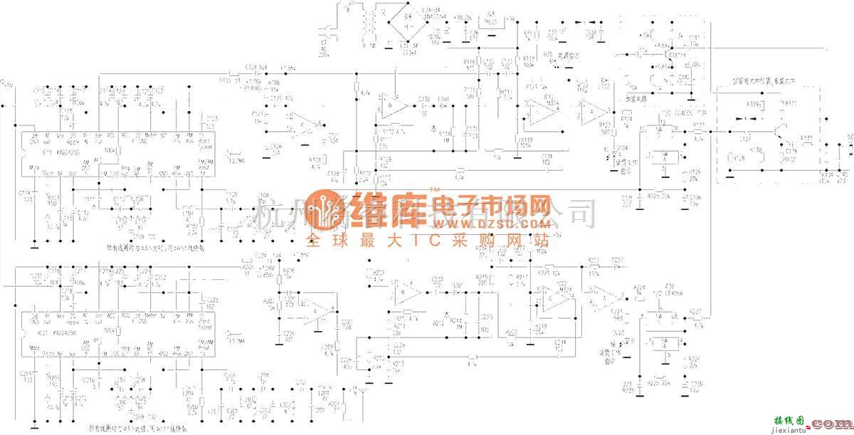 无线发射中的ＫＭＷ－３０６双通道无线话筒的原理及改变用途的方法  第1张