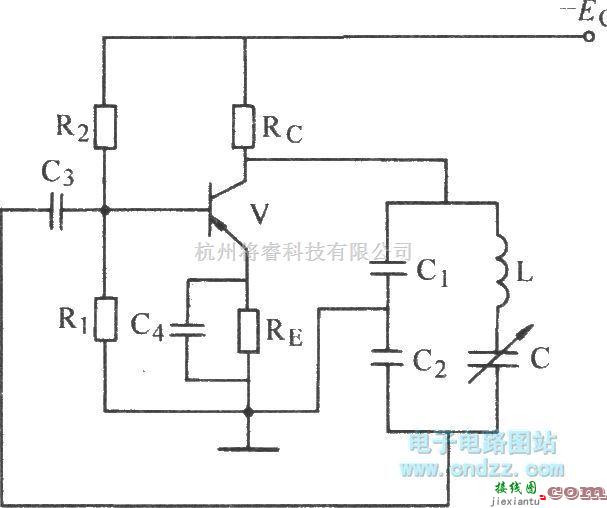 振荡电路中的改进型电容反馈振荡电路  第1张