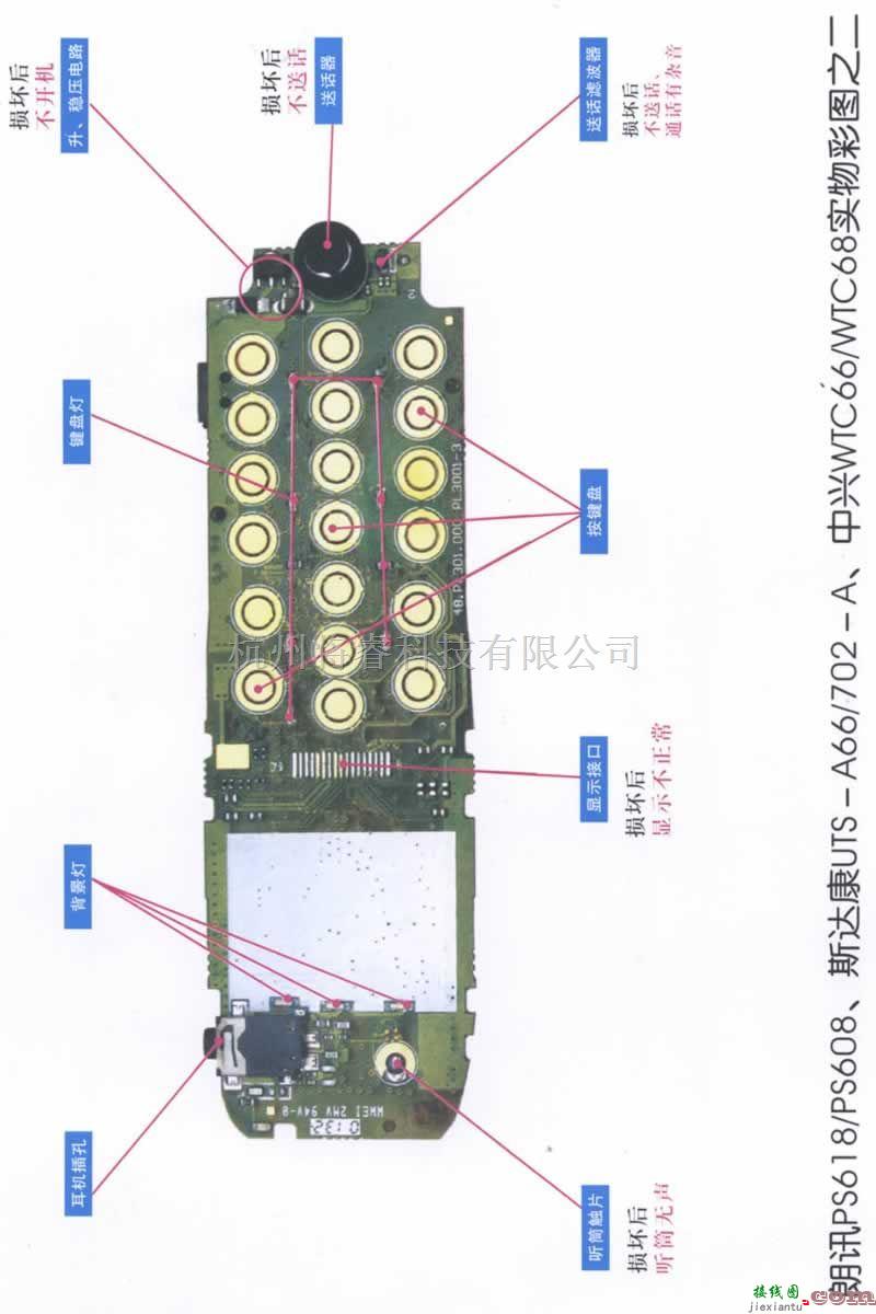 手机维修中的PS618/608、UTS-A66/702-A、WTC6维修彩图（2）  第1张