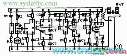 无线接收中的三管调频无线话筒的制作电路  第3张
