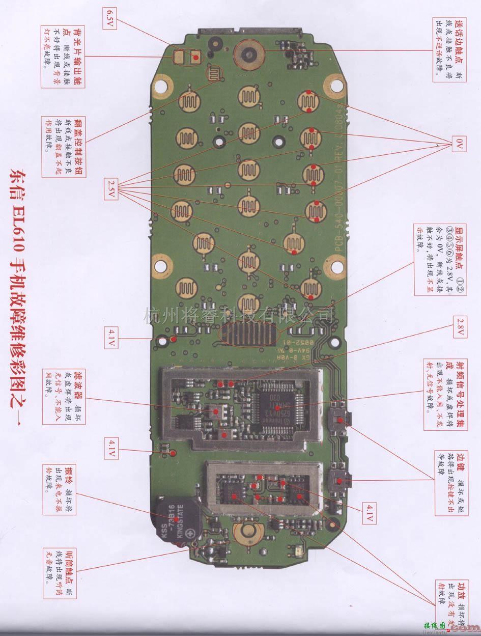 手机维修中的东信EL610手机维修 图一  第1张