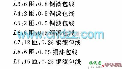 无线接收中的小型超短波接收机接收电路  第3张