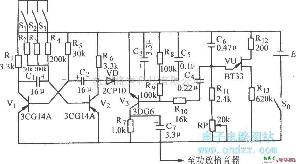 振荡电路中的钟声振荡电路  第1张